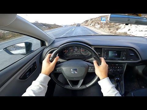 Seat Leon 1.6 TDI 2013 [105HP] - POV Test Drive