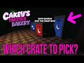 Ending Guide For Cakey S Twisted Bakery L Which Crate Is George In Every Time L Escape Route