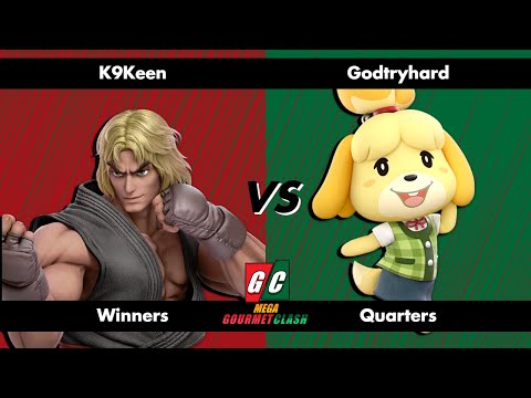 Mega Gourmet Clash #8 - K9Keen (Ken) vs Godtryhard (Isabelle) - Ultimate Singles - Winners Quarters
