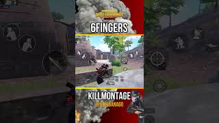 I like NUSA because I can play against enemies at a fast pace 😆✨ #pubgmobile #6fingers #killmontage