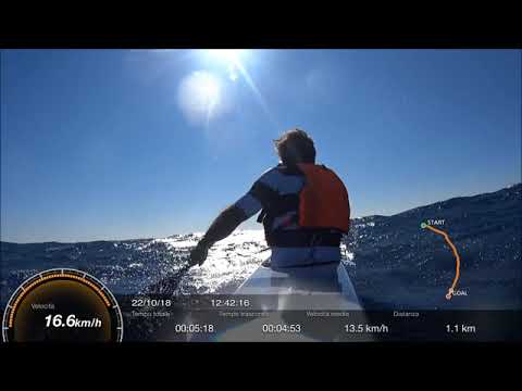 Surfski Liguria tratto da Noli a Alassio