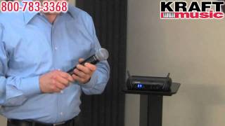 Video thumbnail for Kraft Music - Shure PGXD Digital Wireless System Presentation by Kraft Music