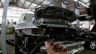 Porsche Carrera S 991.2 oil separator replacing video