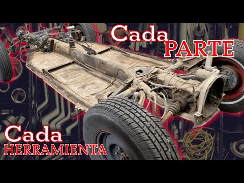 Cómo desmontar el chasis de un Volkswagen Beetle clásico: cada herramienta, cada pieza