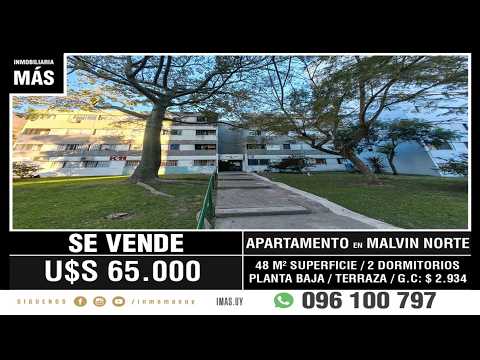 En Venta: Apartamento de 2 Dormitorios | Malvín Norte