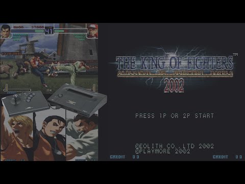 The King Of Fighters 2002 NEO GEO - With scanlines - C&M Playthrough