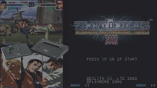 The King Of Fighters 2002 NEO GEO - With scanlines - C&M Playthrough