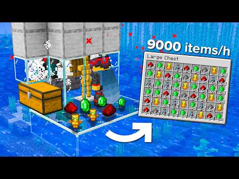 Minecraft 1.21.2+ Super Simple Raid Farm - 9000 Items Per Hour