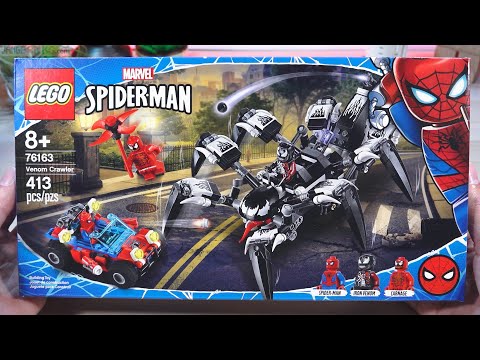 Pure build 🔊 LEGO Spider-Man Venom Crawler 76163 ASMR
