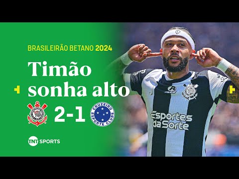 DEPAY FAZ BELO GOL, DECIDE DE NOVO E TIMÃO MIRA A LIBERTADORES! CORINTHIANS 2X1 CRUZEIRO