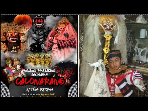Rangda Cilik Benardus di Calonarang Kautus Rarung. Pura Dalem Br Tunon Singakerta, Ubud