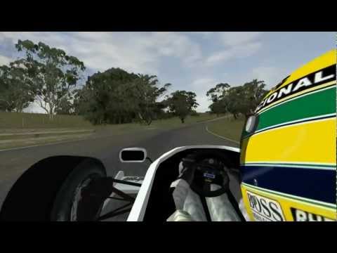 F1 1984 - Ayrton Senna Toleman @  Mount Panorama