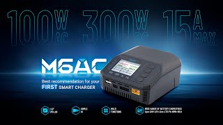 Двухканальное зарядное устройство ToolkitRC M6DAC V2 