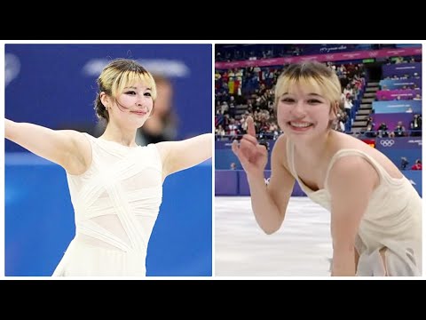 Alysa Liu 76.59 Performance Figure Skating Women Single Short Program Winter Olympics Milan Cortina 