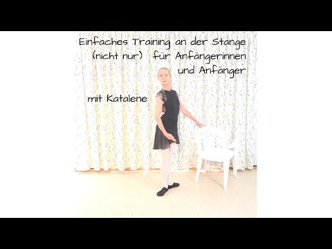 Einfaches Training an der Stange (nicht nur) für Anfängerinnen und Anfänger