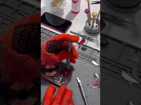 Gave my Customer some Ski Goggles �� #shorts #iphonerepair #backglass #safety #teletouch