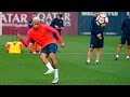 Neymar Jr trains with the best of them