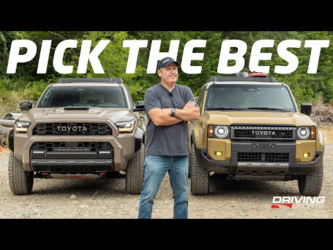 Is the 2025 Toyota 4Runner TRD PRO better than Land Cruiser? Review and Off-Road Test!