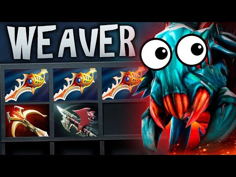 52Kills Geminate Attack x3 Divine One Shot -30 Armor on Attack Weaver is Absolute Broken🔥🔥dota 2