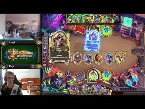 Pavel vs Thijs - Division B - Hearthstone Grandmasters Europe 2020 Season 1 - Week 4
