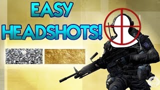 How To Get Easy Quick Headshots and Diamond & Gold Gun Camos Fast in Black Ops 2 - Tips and Tricks!