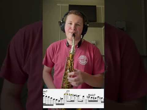 Funky Patrick Bartley line over “Bob-Omb Battlefield” #saxophone #jazz