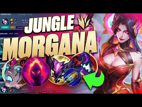 63% Win Rate MORGANA JUNGLE Build Is Absolutely OFF The Chains🔒 (How To PLAY & BUILD Morgana Jungle)