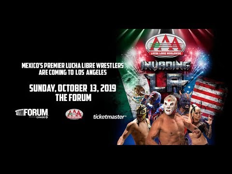 Lucha Libre AAA Coming To Los Angeles On October 13