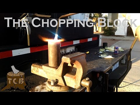 Red hot steel slug vs Kevlar