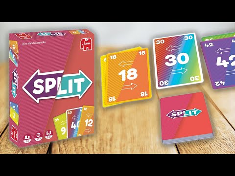 SPLIT (Kartenspiel) - Spielregeln TV (Spielanleitung Deutsch) - JUMBO SPIELE