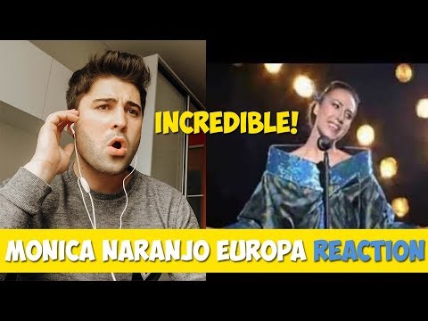 AMATEUR SINGER REACTS to Monica Naranjo - Europa - Live | REACTION