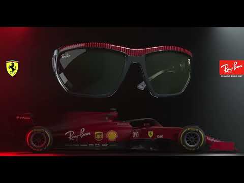 Lunettes de soleil Ray-Ban RB4364M F602/6Q et RB8359M F661/71 - Scuderia Ferrari Collection