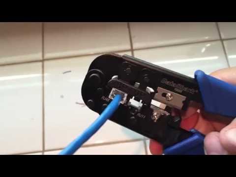 How to Crimp an Ethernet Cable