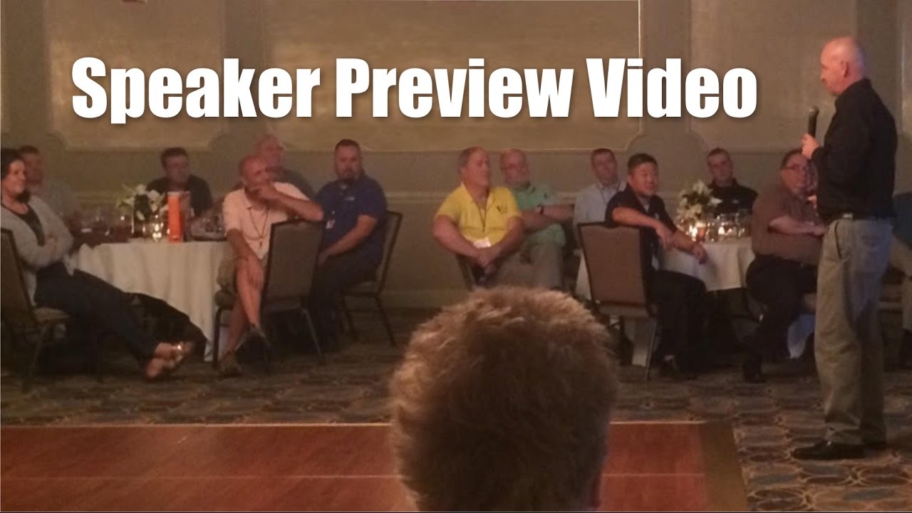 Promotional video thumbnail 2 for Ron Frost - Motivational Speaker, Author