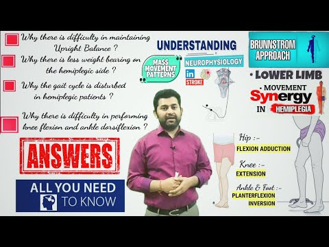 AN INTRODUCTION TO BRUNNSTROM APPROACH MOVEMENT THERAPY IN HEMIPLEGIA