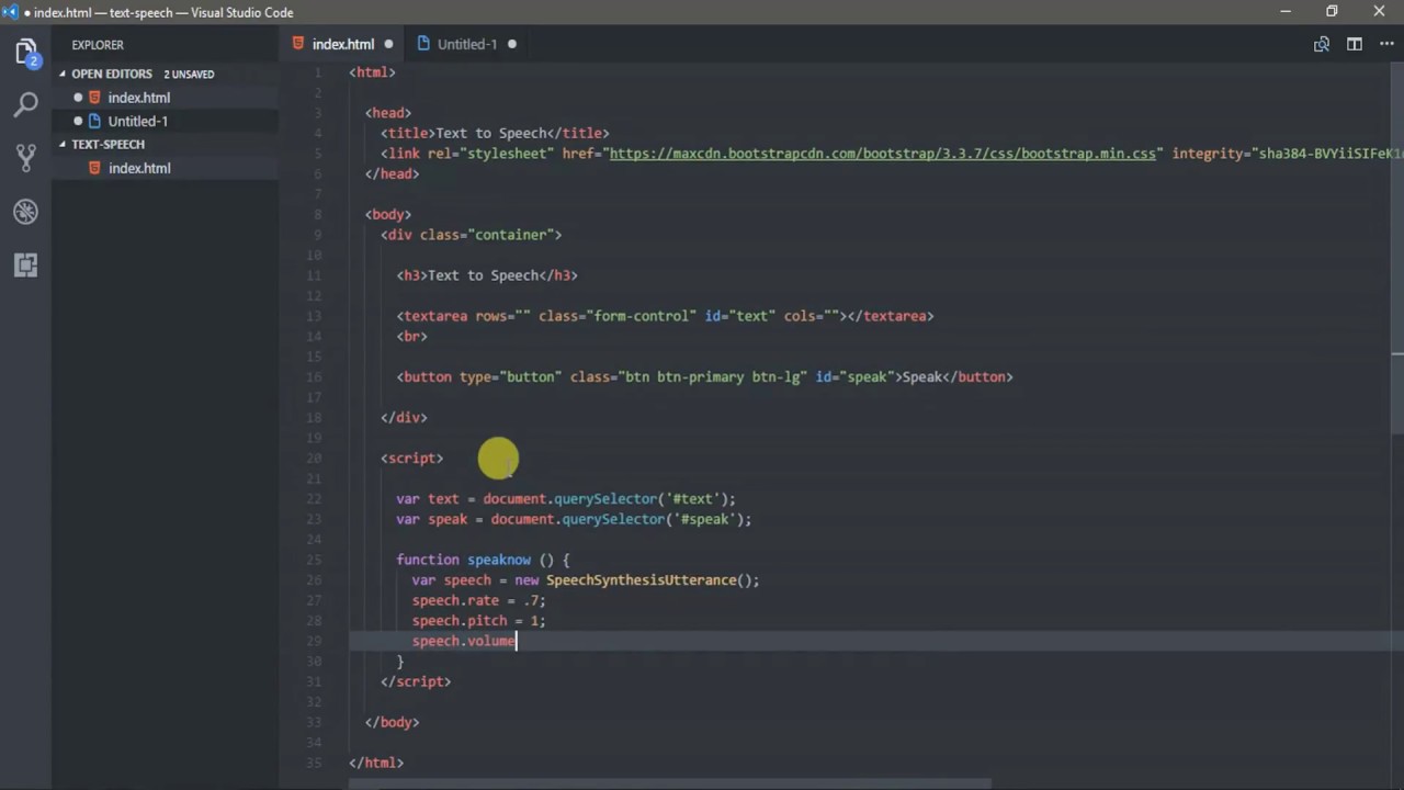 Best Text to Speech (Voice) Converter Software- Javascript Tutorial