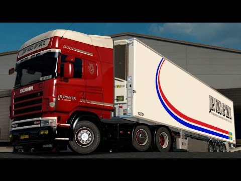 ETS 2 1.27 ProMods 2.16 Scania 164L  Zwolle - Helsingborg Part 1/2
