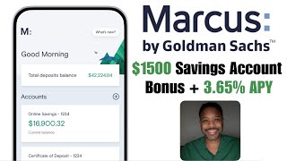 Marcus Savings Account Bonus 2026 (Earn Up to $1,500 + 3.65%