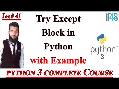 Python Tutorial In Urdu Hindi Try Except Block In Python Exception Handling In Python Examples