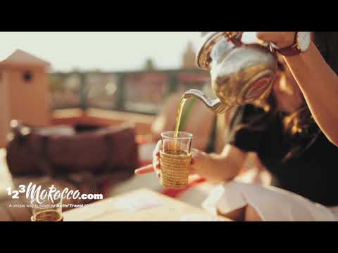 Enjoy a mint tea on a Riad terrace in Marrakech or Fez