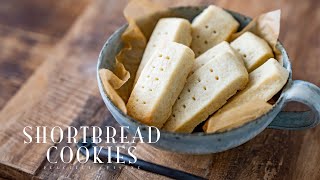  - Shortbread Cookies (vegan) ☆ ショートブレッドクッキーの作り方