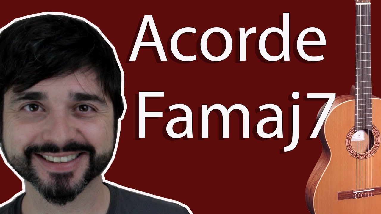 Acorde Famaj7 🎸 acorde Fmaj7 🎸fa séptima mayor en guitarra