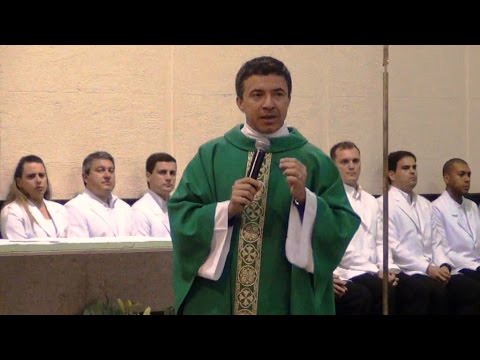 Dia 10/08/2014 - Homilia do Pe. Silvio César - Paróquia Sagrada Família.