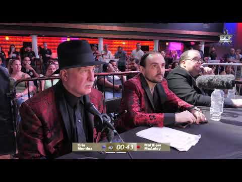 3  Matthew McAuley vs Cris Mendez