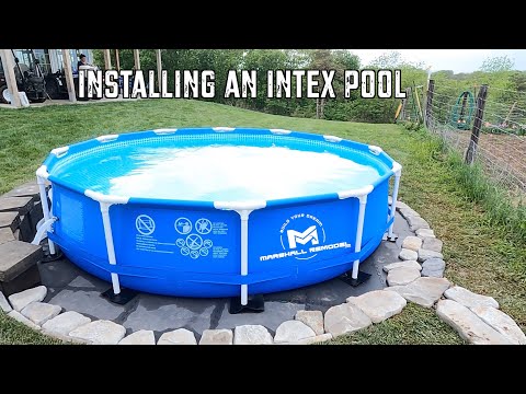 Intex Above Ground Pool Setup