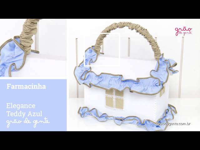Farmacinha Elegance Teddy Azul | Ref: 59201