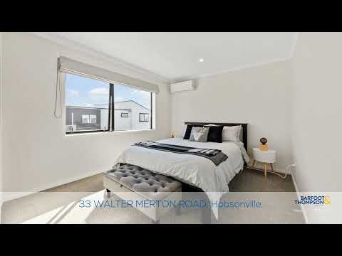 33 Walter Merton Road, Hobsonville, Waitakere City, Auckland, 3 Bedrooms, 1 Bathrooms, Townhouse