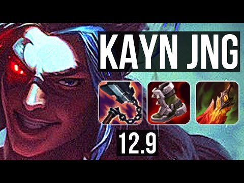 KAYN vs LILLIA (JNG) | 6/0/7, 700+ games, Dominating | EUW Master | 12.9