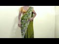 How To Drape A Saree 32 Draping Without Blouse