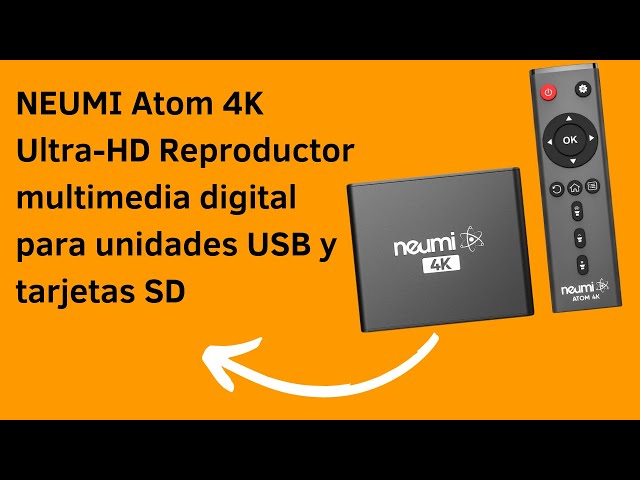 Vídeo relacionado con Neumi Atom - Reproductor Multimedia Digital Full HD